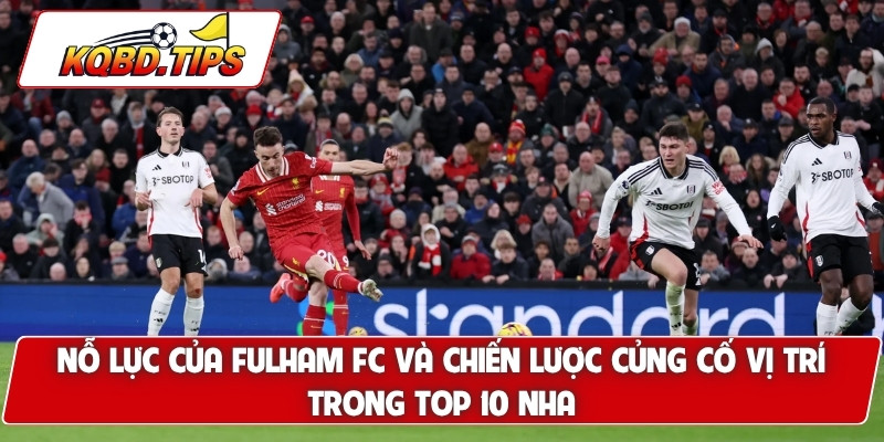 Nỗ lực của Fulham FC và chiến lược củng cố vị trí trong top 10 NHA