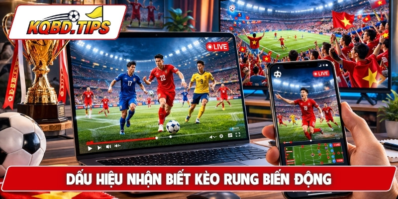 Dấu hiệu nhận biết kèo rung biến động